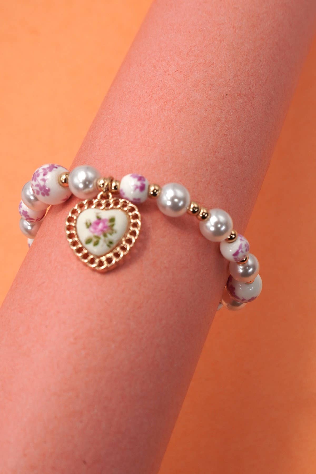 Pink Pearl Heat Bracelet
