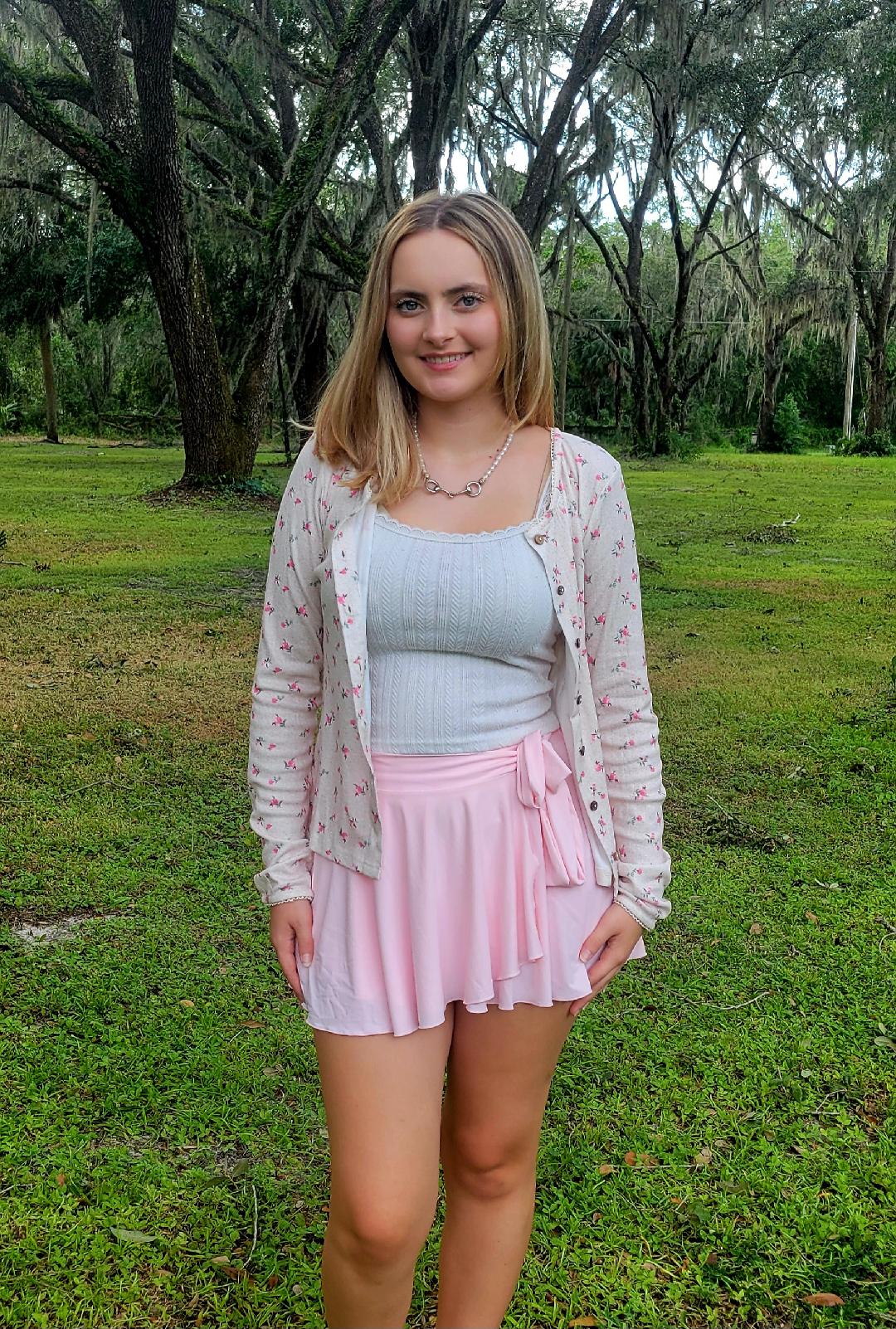 Sugarplum Wrap Skirt