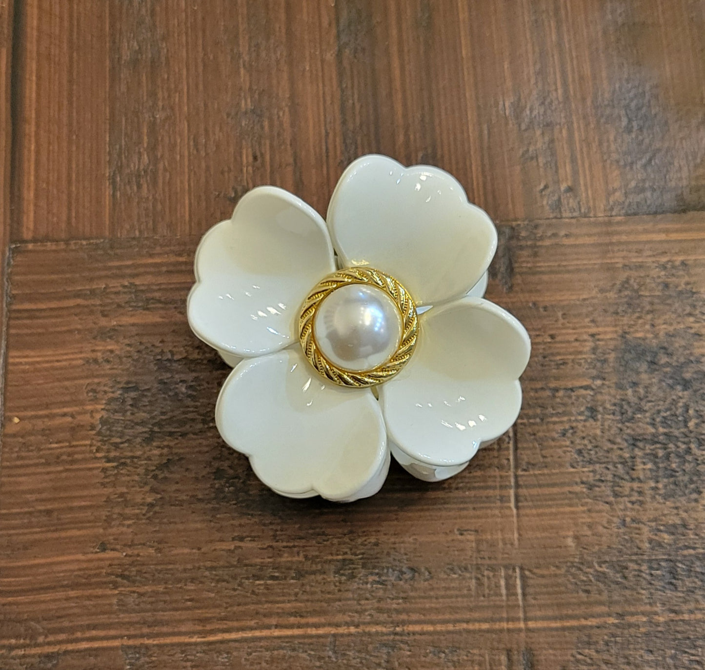 Flower Claw Clip