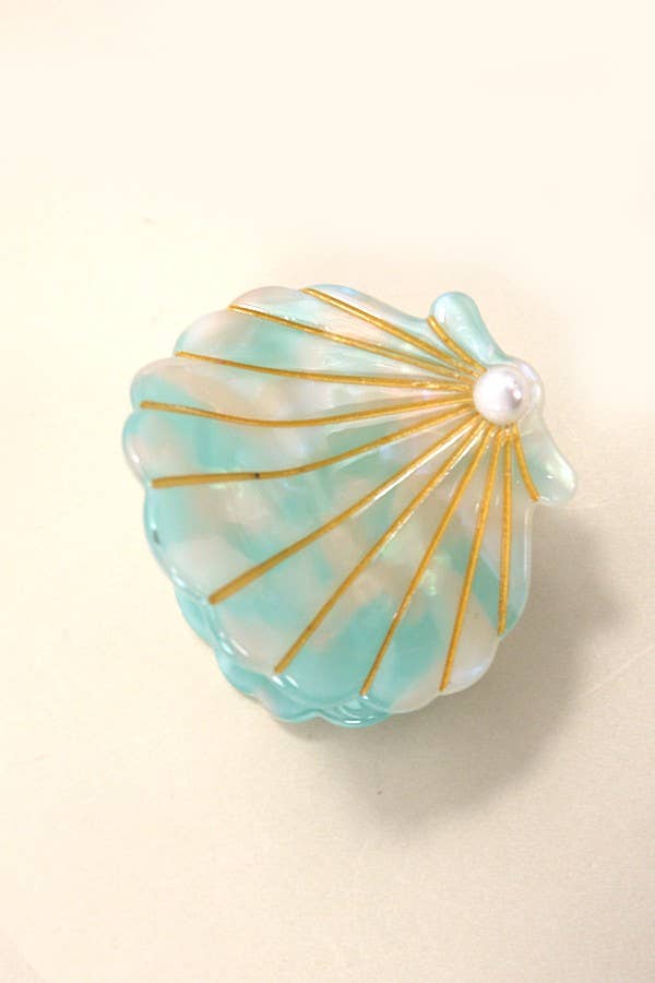 Seashell Claw Clip