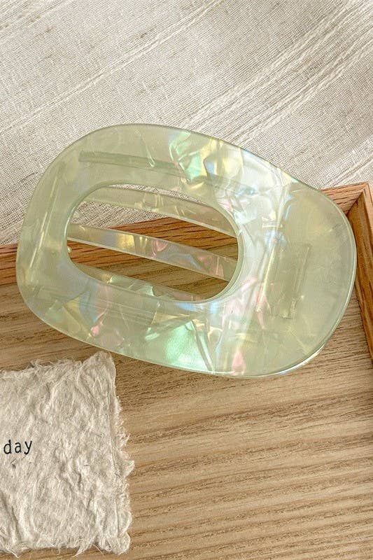 Oval Hair Claw