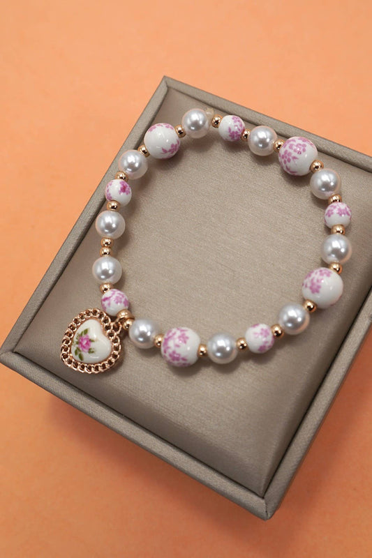 Pink Pearl Heat Bracelet