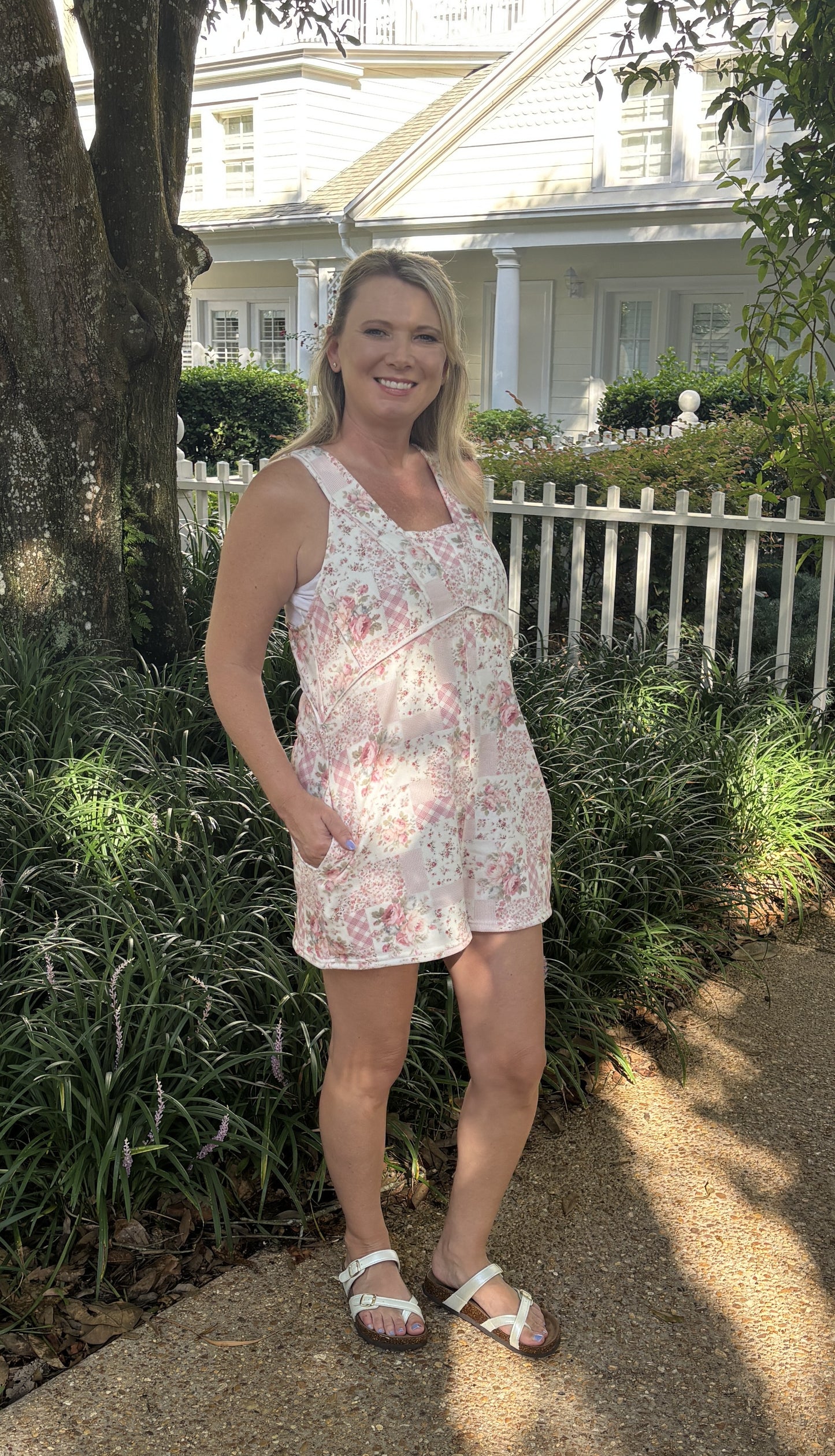 Arabella Patchwork Romper