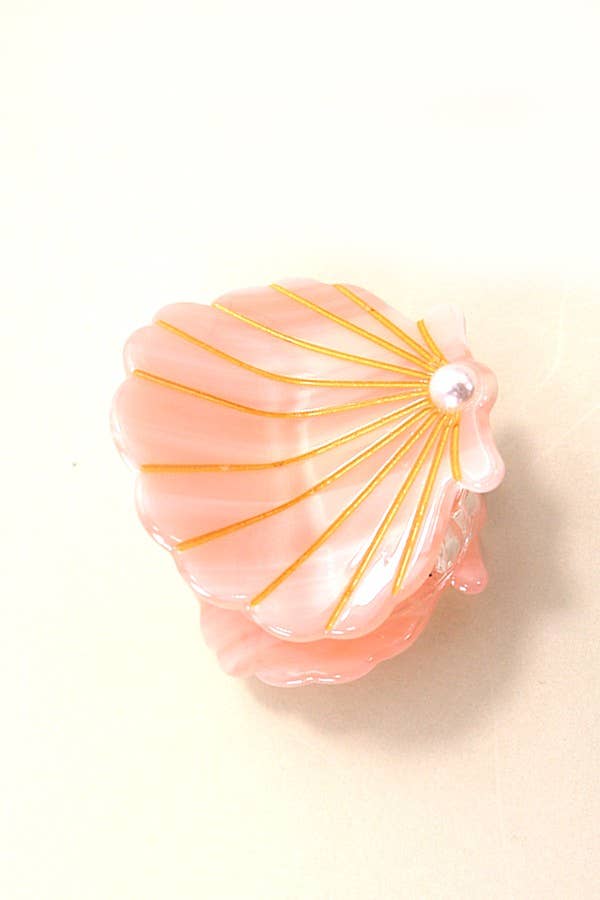 Seashell Claw Clip